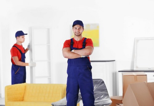 Tottenham Storage team maintaining a safe and organised work environment