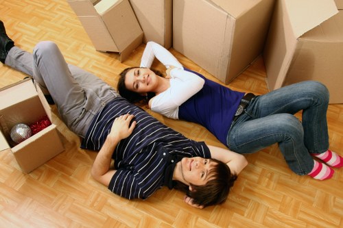 Manager assessing a storage service complaint with documents